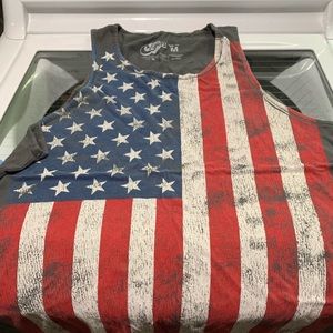 American Flag Sl Tee